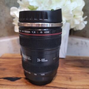 Camera Lens Travel Mug